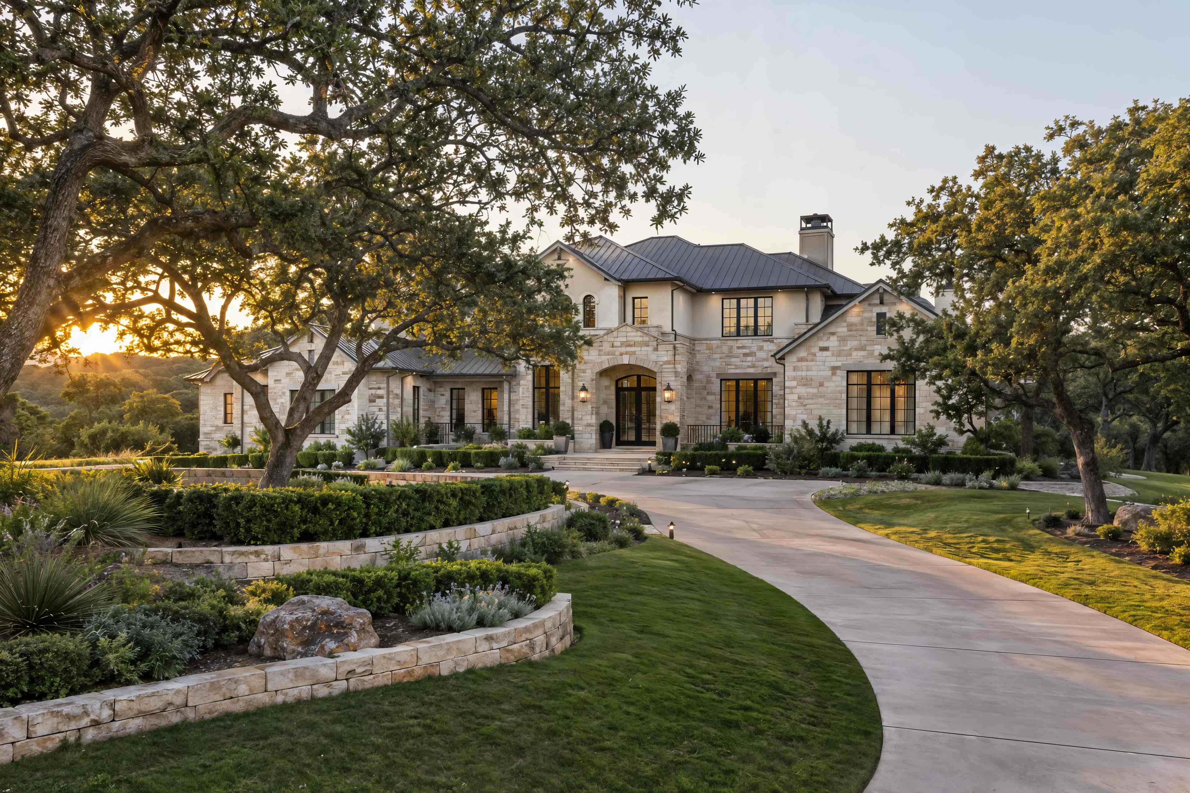 Beautiful landscaped home in Central Texas